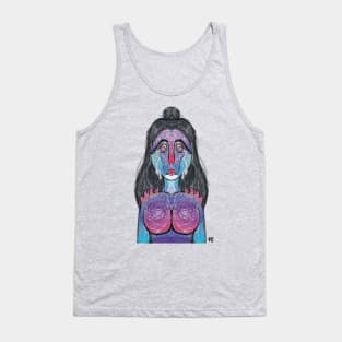 Ombre Lady :: Human or Human-Like Characters Tank Top